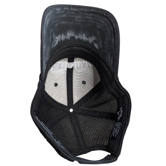 Callaway Men's Black Logo Adjustable Baseball Cap Hat - Picture 5 of 6